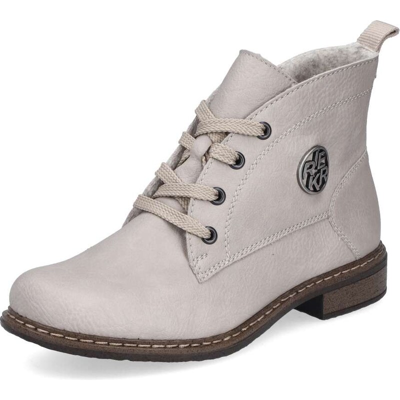 Dámska členková obuv RIEKER 71205-62 béžová W5 65475937