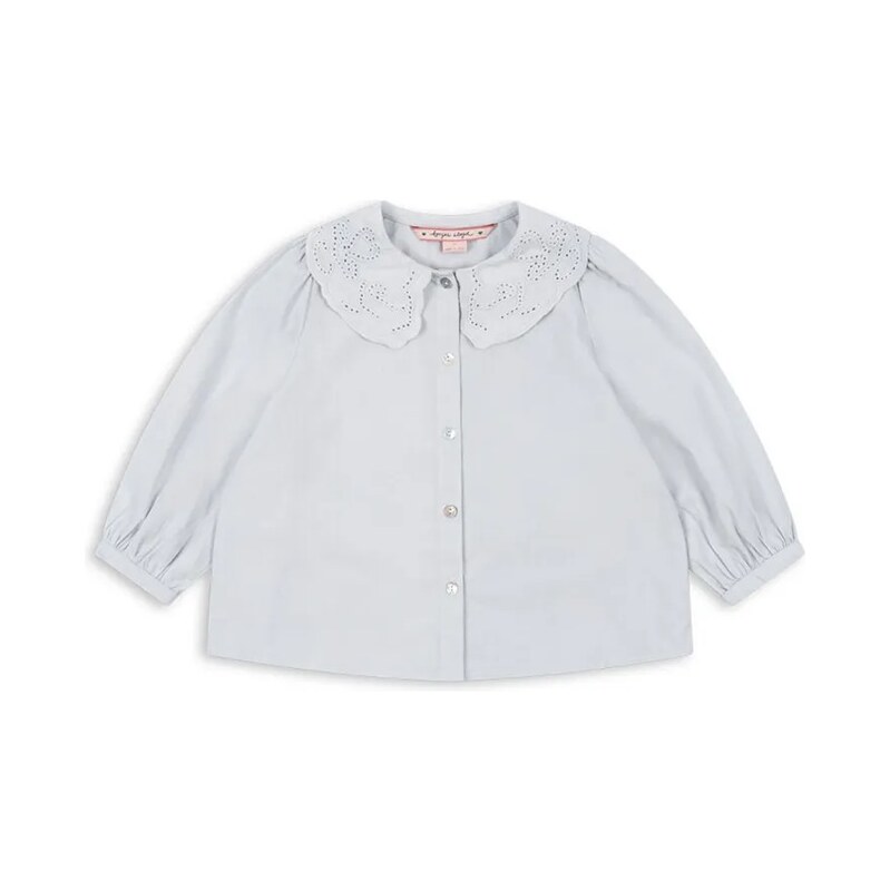 Detská bavlnená košeľa Konges Sløjd RILO COLLAR SHIRT GOTS 65477836
