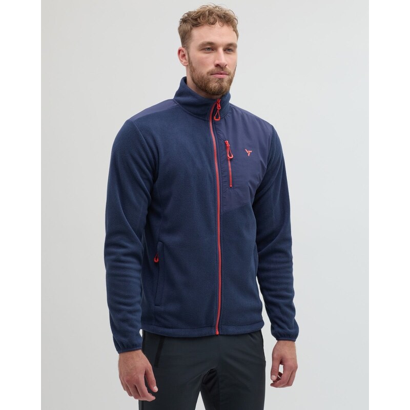 Pánska mikina Silvini Anterselvo modrá/červená 65479717