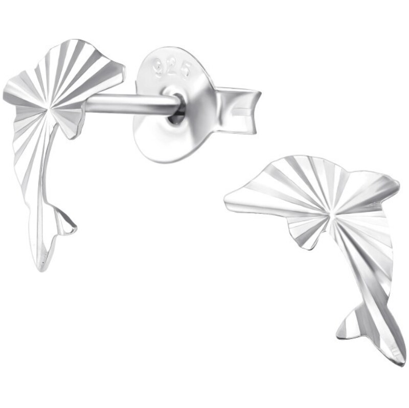 MAJYA Strieborné náušnice DOLPHI 11903 66011980