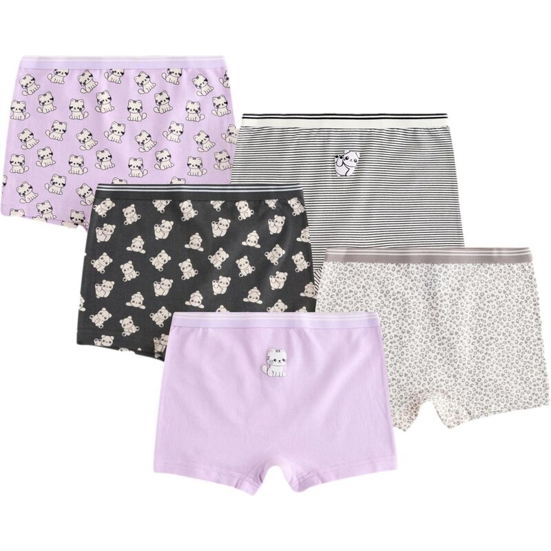 Next Nohavičky sivá / levanduľová / čierna / šedobiela 65660646