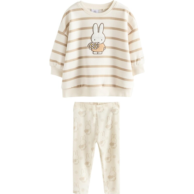 Next Set Miffy krémová / tmavobéžová 65889957