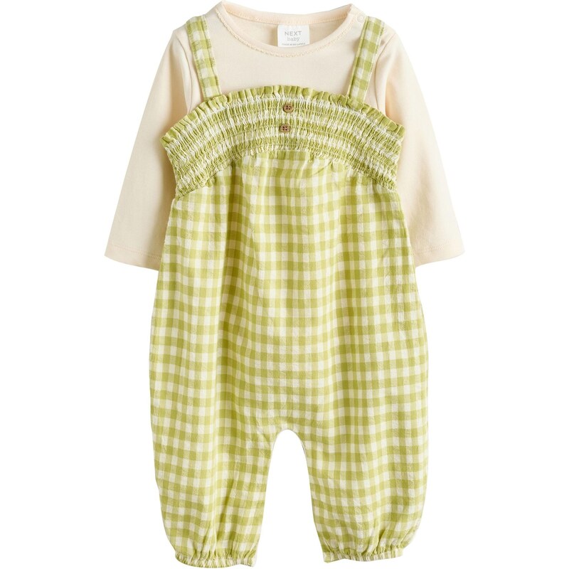 Next Set béžová / zelená / biela 65890293