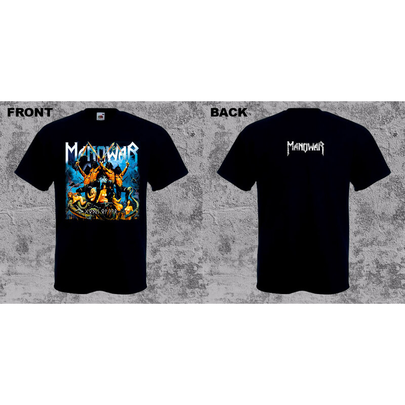 Fruit of the Loom Manowar - Gods of War (tričko) 65480831