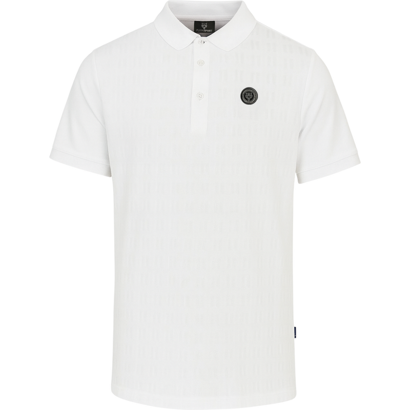 PLEIN SPORT Polar White polo tričko 65480886