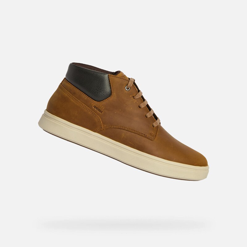 Light Brown Mens Ankle Boots Geox Baltmoore - Mens 65481199