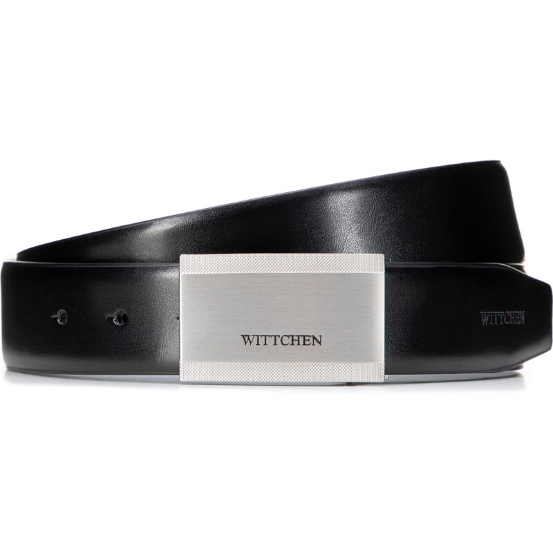 Wittchen Moderná elegancia – pánsky kožený opasok s plnou prackou a 66932717