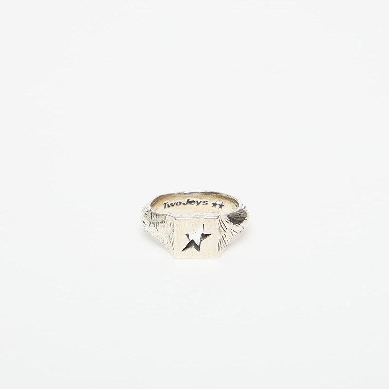 Prsteň Twojeys Hollow Star Ring Silver 64 mm 66964737