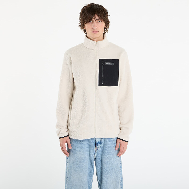 Mikina Columbia Jasper Ridge Pebbled Full Zip Fleece Dark Stone/ Black 65482399