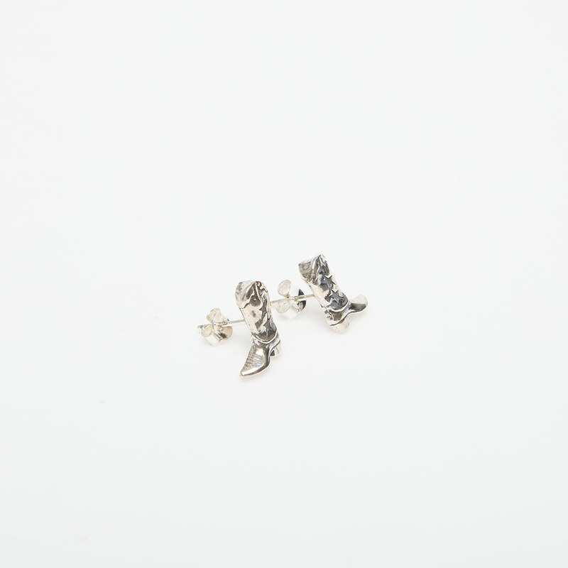 Twojeys Boot Stud Earrings Silver Universal 65482477