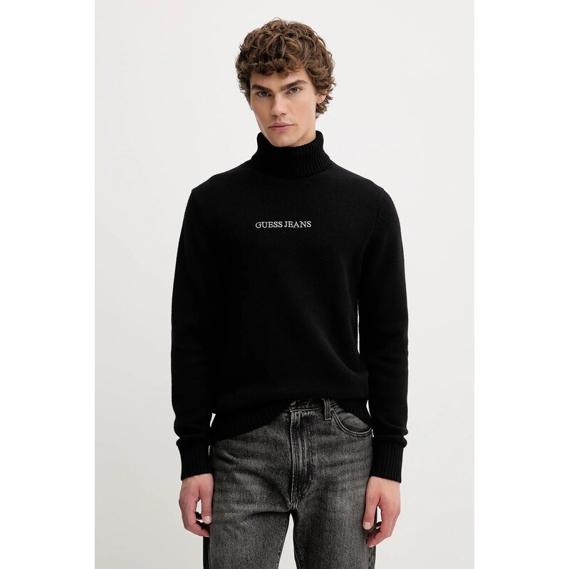 Sveter s prímesou vlny Guess Jeans 65482032