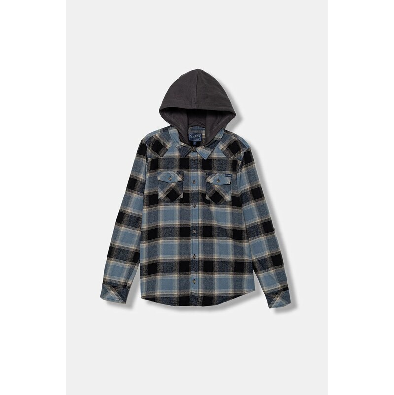 Detská bavlnená košeľa Guess 65482015