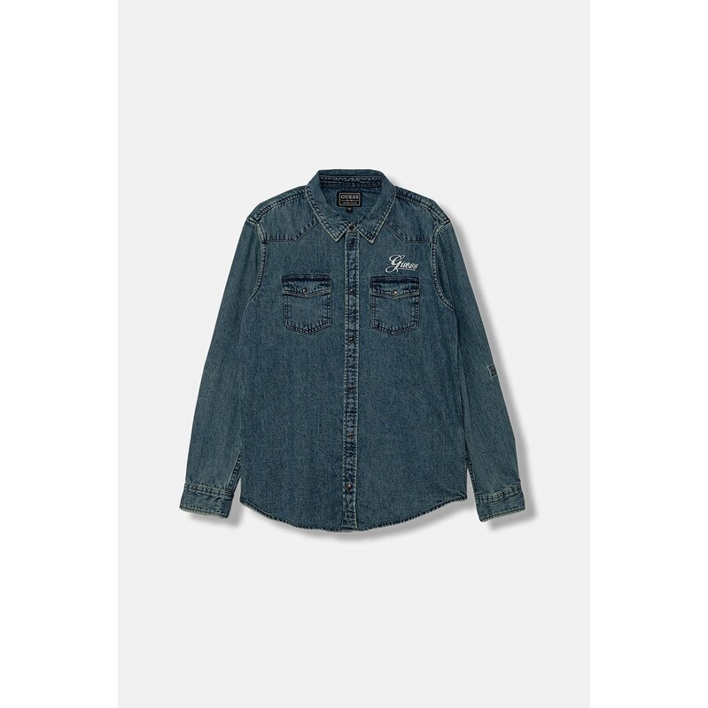 Detská riflová košeľa Guess 65482014