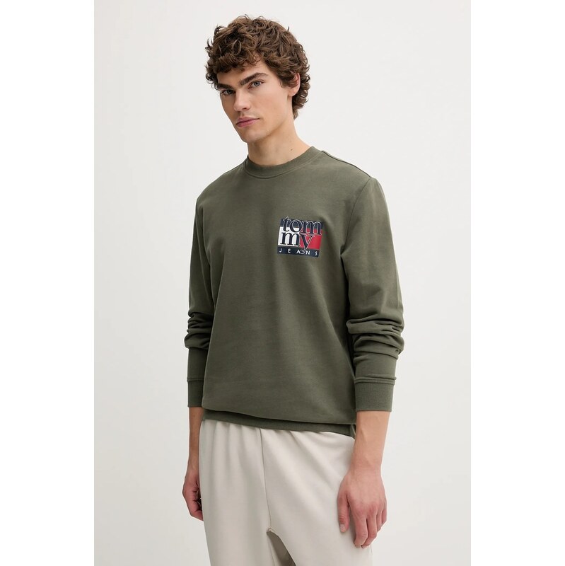 Bavlnená mikina Tommy Jeans 65481969