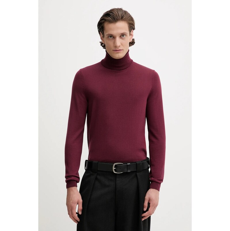 Vlnený sveter HUGO San Thomas-M 65489522