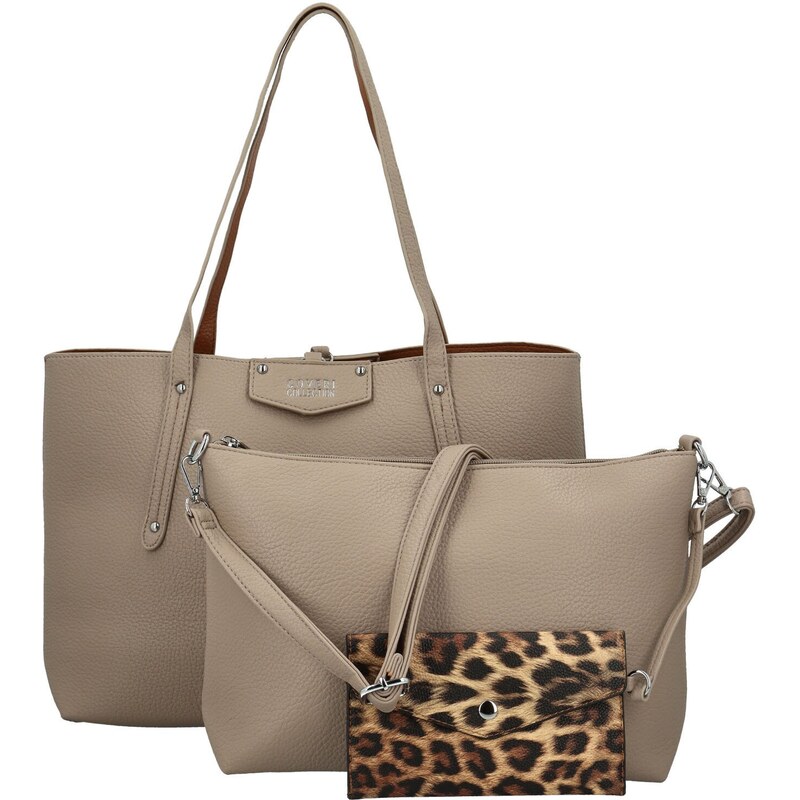 Coveri World Dámsky set kabeliek taupe - Coveri Gergana taupe 65490607