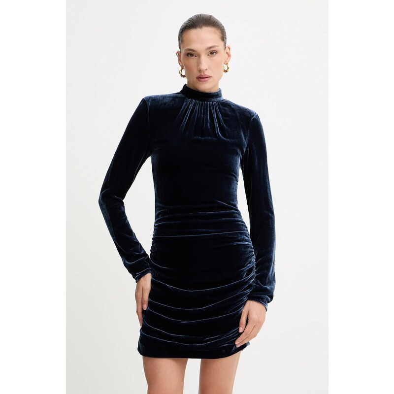 Šaty s prímesou hodvábu Rotate 66653200