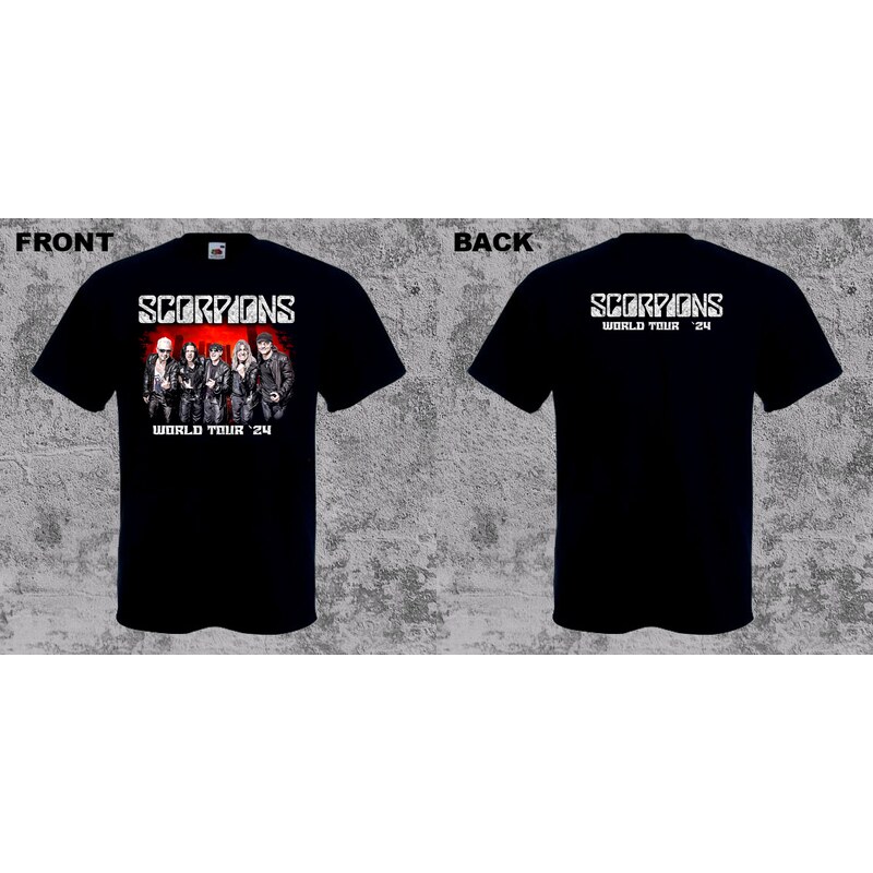 Fruit of the Loom Scorpions - World Tour 24 (tričko) 65482880