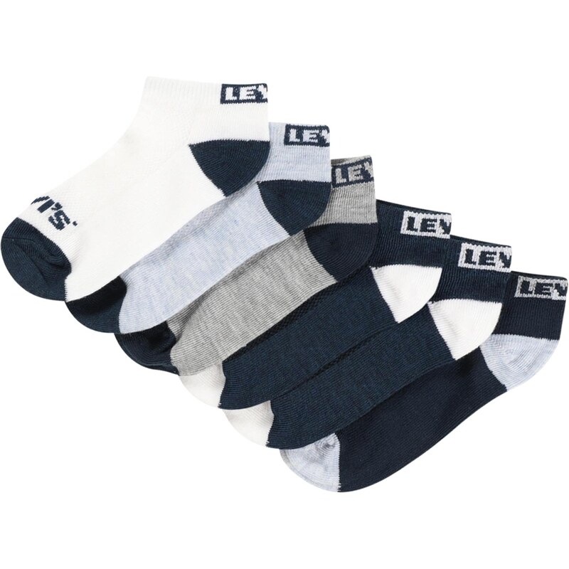 LEVIS Ponožky námornícka modrá / modrá melírovaná / sivá melírovaná / 62780391