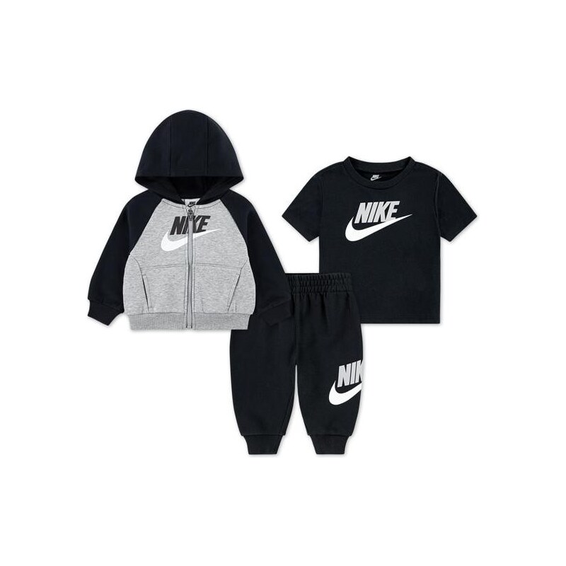Nike kids color blocked hbr jogger set BLACK 65483651