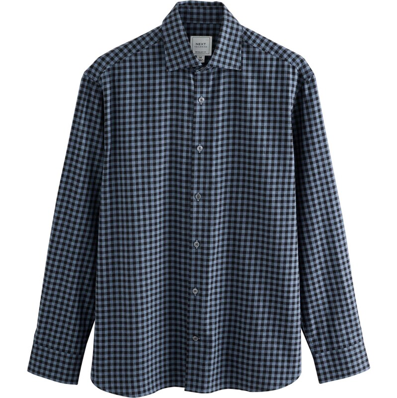 Next Košeľa zafírová / čierna 65658252