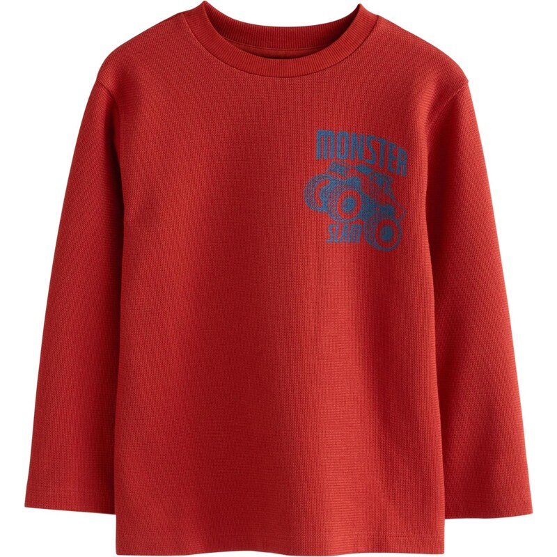 Next Tričko námornícka modrá / červená 65880940