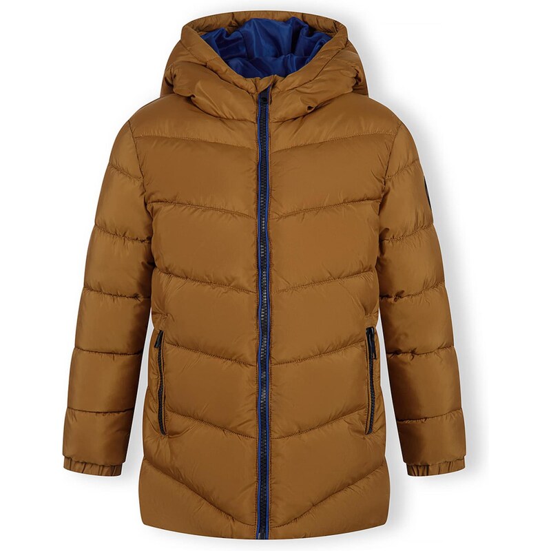 MINOTI Zimná bunda modrá / svetlohnedá / čierna 54280685