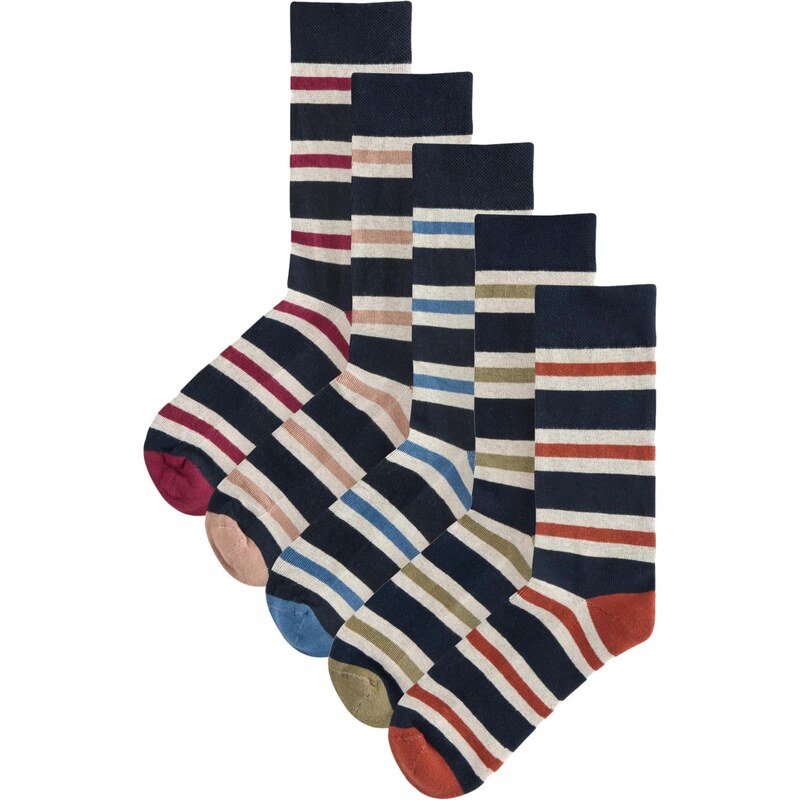 Next Ponožky béžová / modrá 65485166