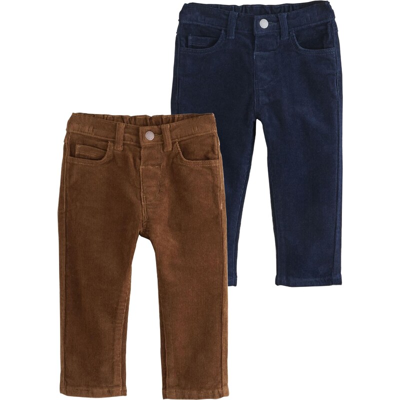 Next Nohavice námornícka modrá / hnedá 65886786