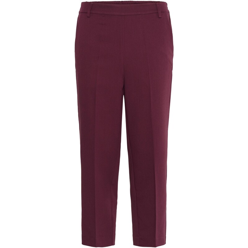 Kaffe Nohavice s pukmi Sakura bordová 65883883