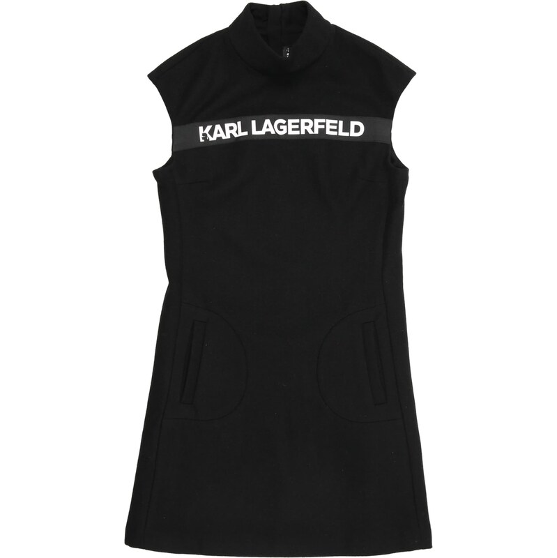 Karl Lagerfeld Šaty čierna / biela 65485297