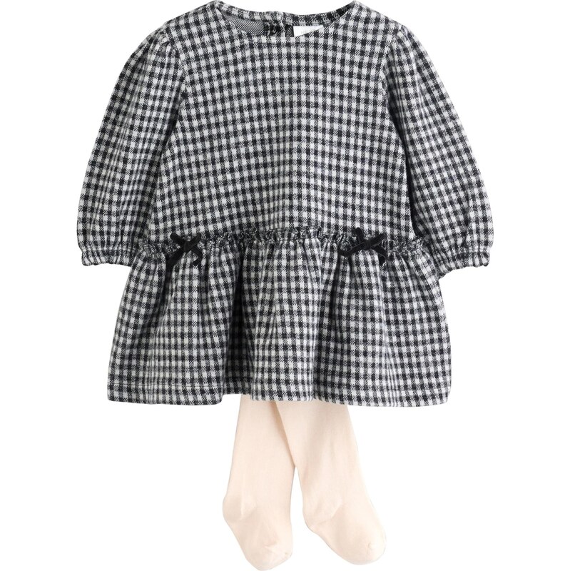 Next Šaty čierna / biela 65663455