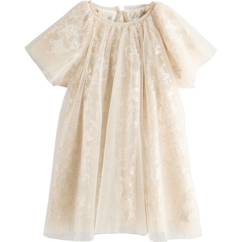 Next Šaty žltohnedá / strieborná 65663475