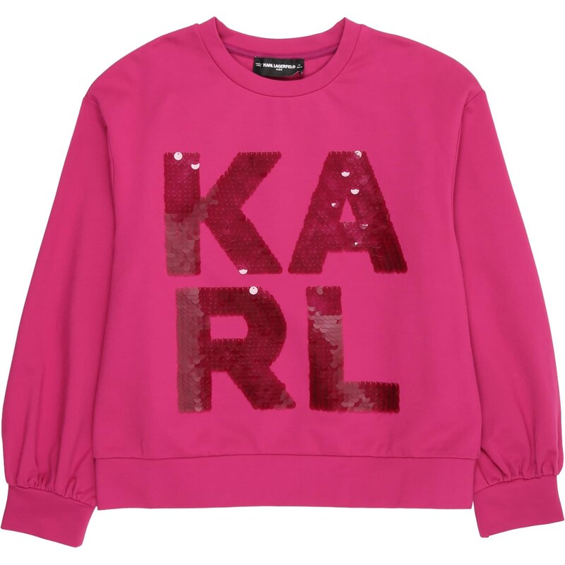 Karl Lagerfeld Mikina purpurová / karmínovo červená 65485334