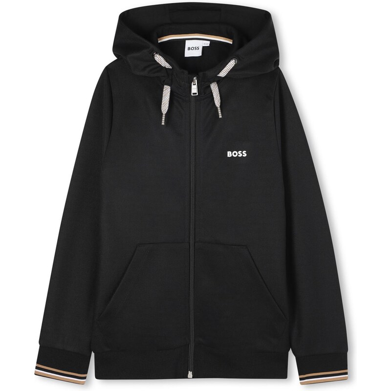 BOSS Kardigán čierna 65485348