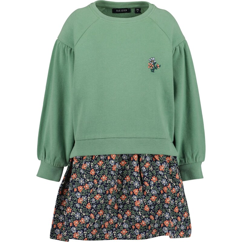 BLUE SEVEN Šaty námornícka modrá / svetlomodrá / zelená / koralová 65894428