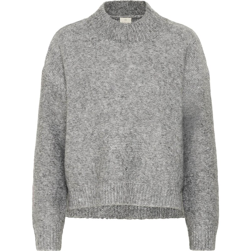 Kaffe Sveter KALabis sivá melírovaná 65731146