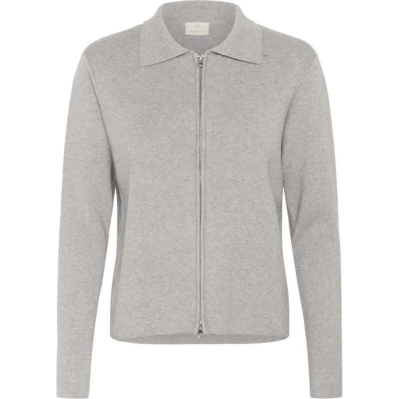 Kaffe Kardigán KAVisja sivá melírovaná 65484873