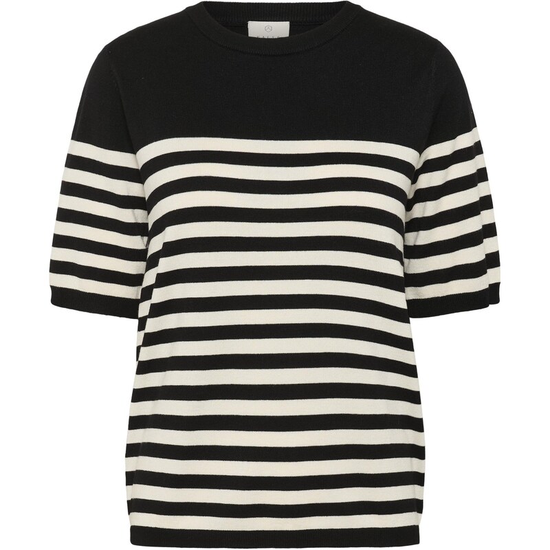 Kaffe Sveter KALizza čierna / biela 65731164