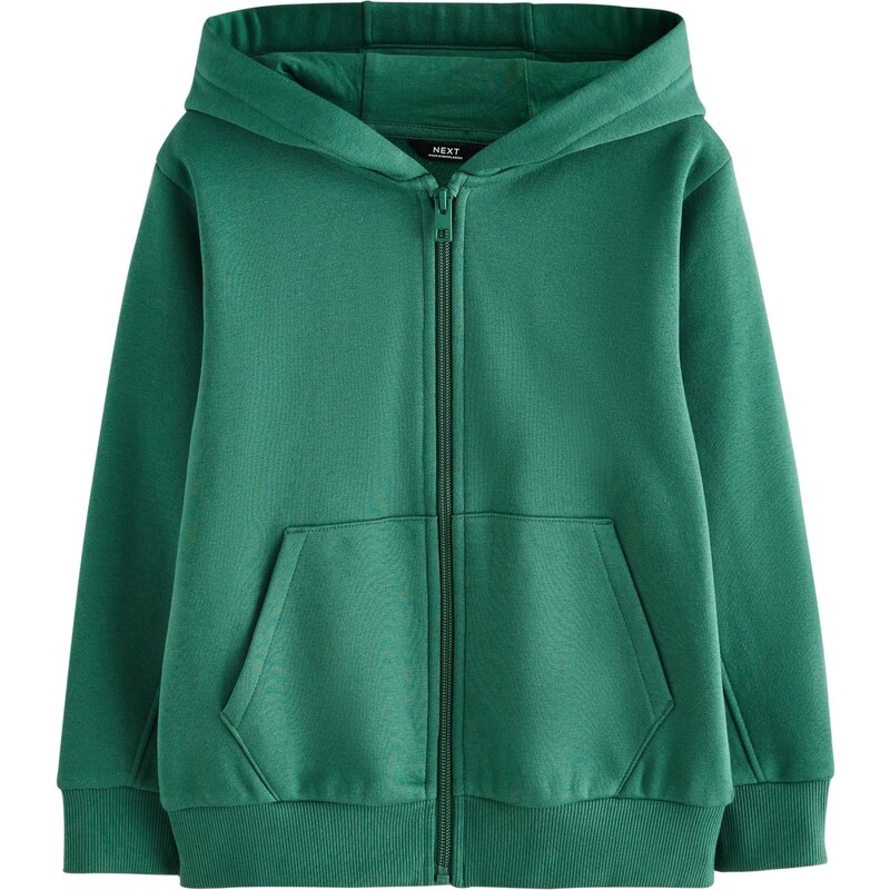 Next Tepláková bunda zelená 65773169