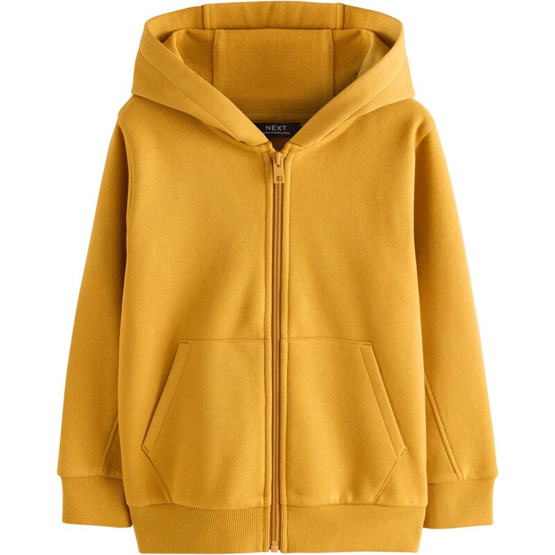 Next Tepláková bunda žltá 65992884