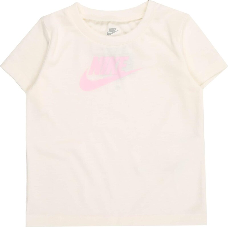 Nike Sportswear Tričko FUTURA krémová / ružová 65665264