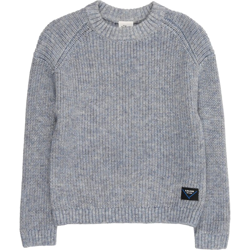 s.Oliver Sveter modrá / čierna / biela 65661434