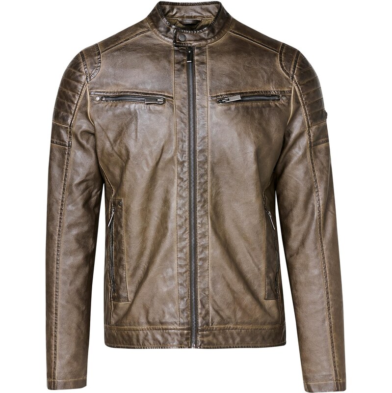 KOROSHI Prechodná bunda hnedá 65679016