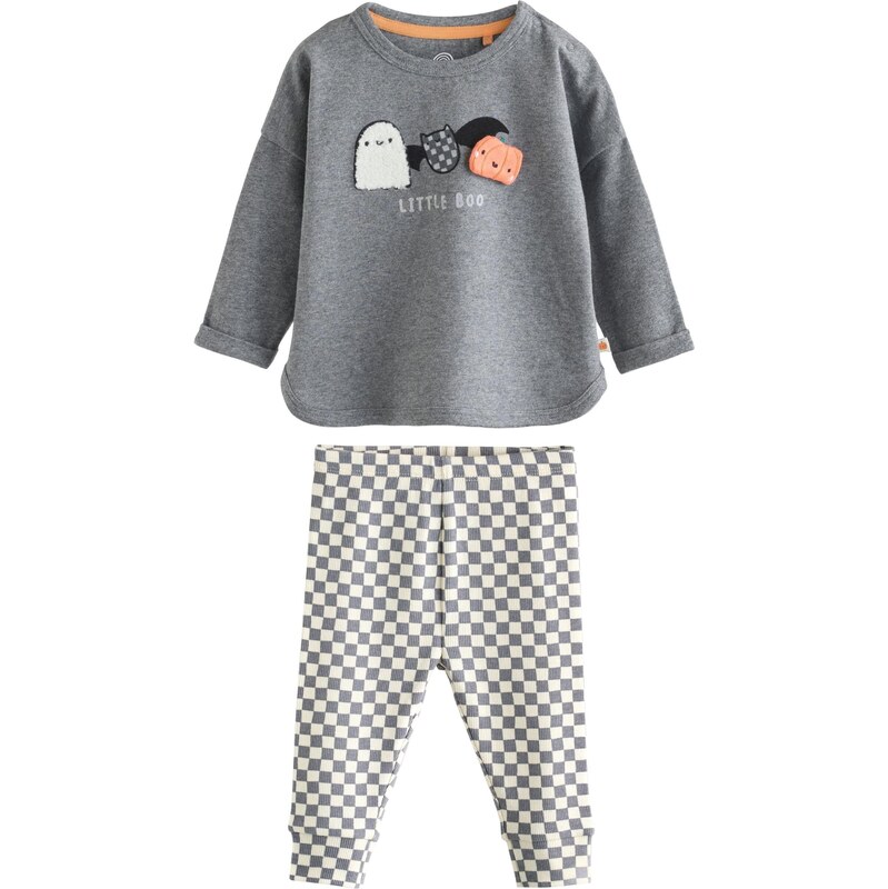 Next Set Halloween svetlobéžová / antracitová / čierna / biela 65888083