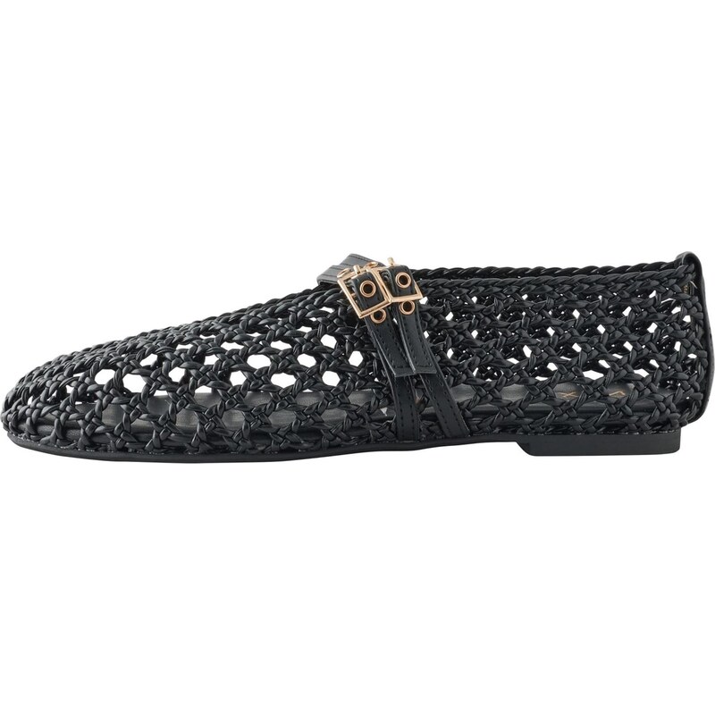 Next Baleríny s ramienkom čierna 65663339