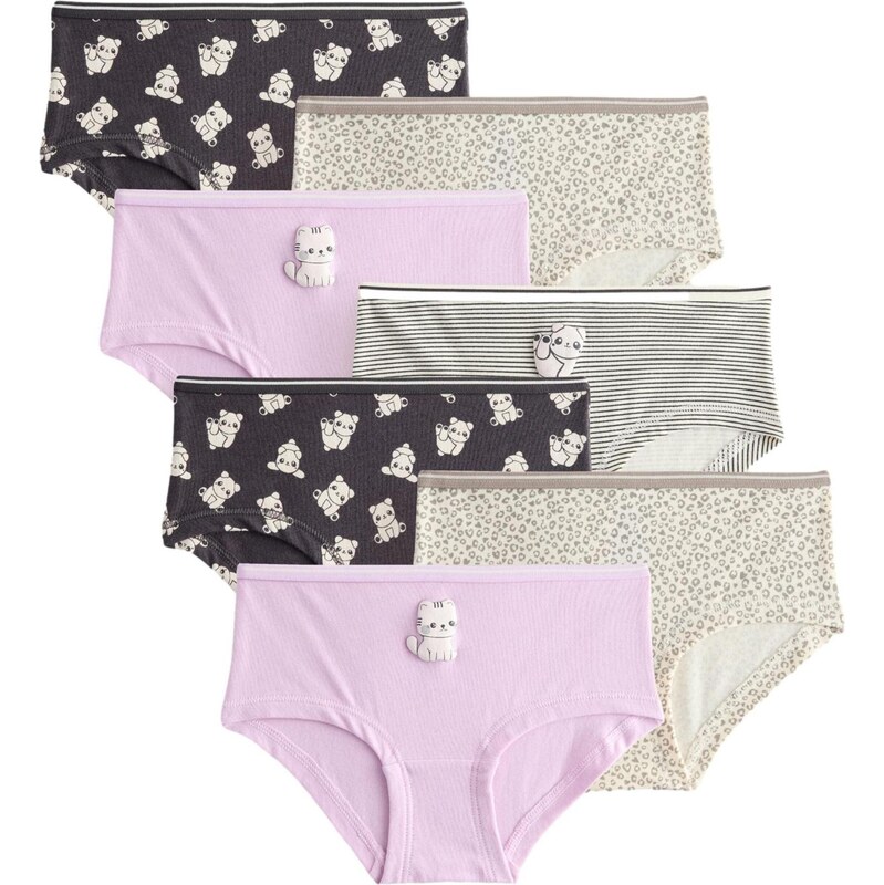 Next Nohavičky svetloružová / čierna / biela 65661451