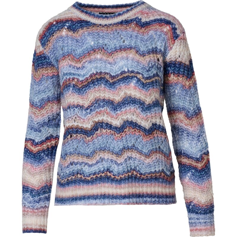KOROSHI Sveter modrá / tmavomodrá / oranžová / ružová 65889798