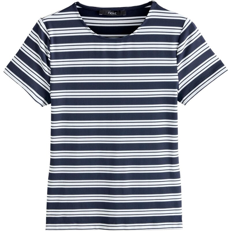 Next Tričko námornícka modrá / biela 65662390