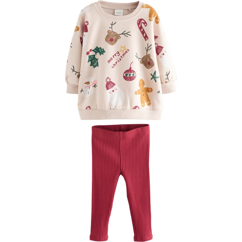 Next Set béžová / zelená / ružová / červená 65981005